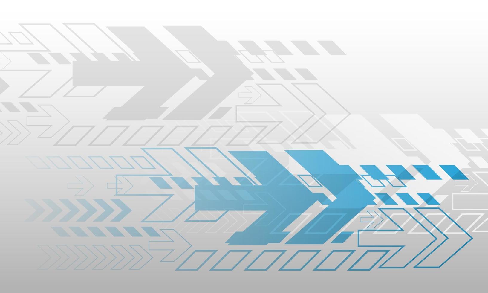 abstrait bleu gris flèches direction dynamique vitesse conception moderne futuriste technologie fond vecteur