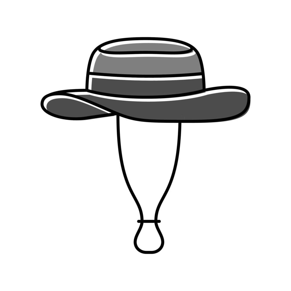 boonie hat cap couleur icône illustration vectorielle vecteur