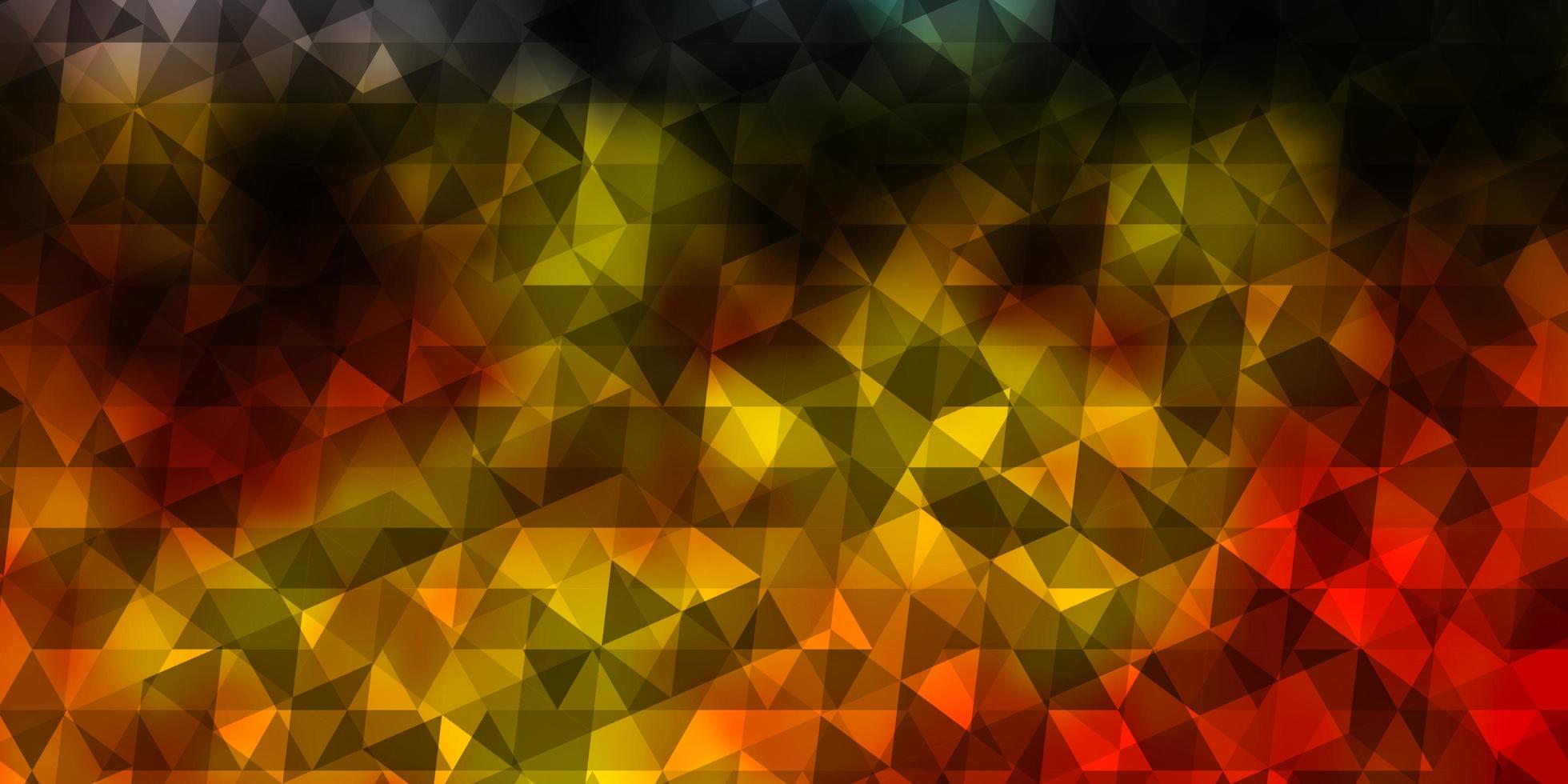 modèle vectoriel multicolore clair avec style polygonal.