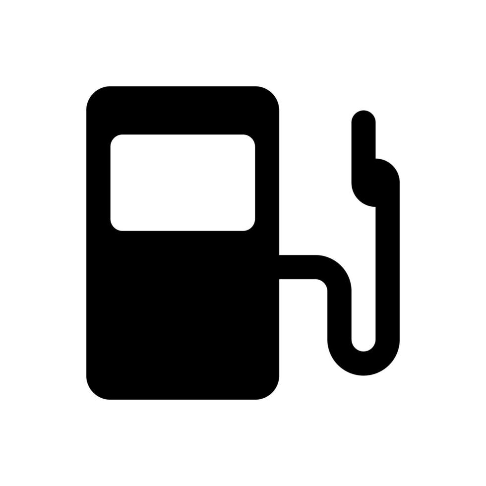 icône de la station-service, trafic icon.vector station-service. illustration sur fond blanc vecteur