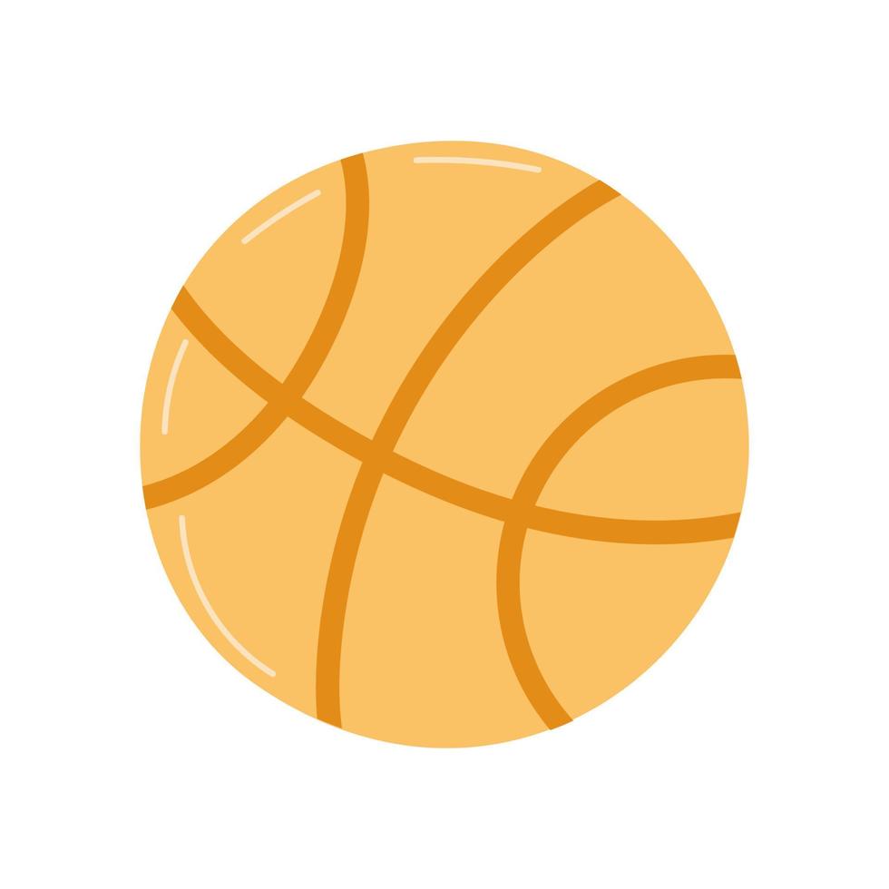 illustration vectorielle de basket-ball. pour votre conception vecteur