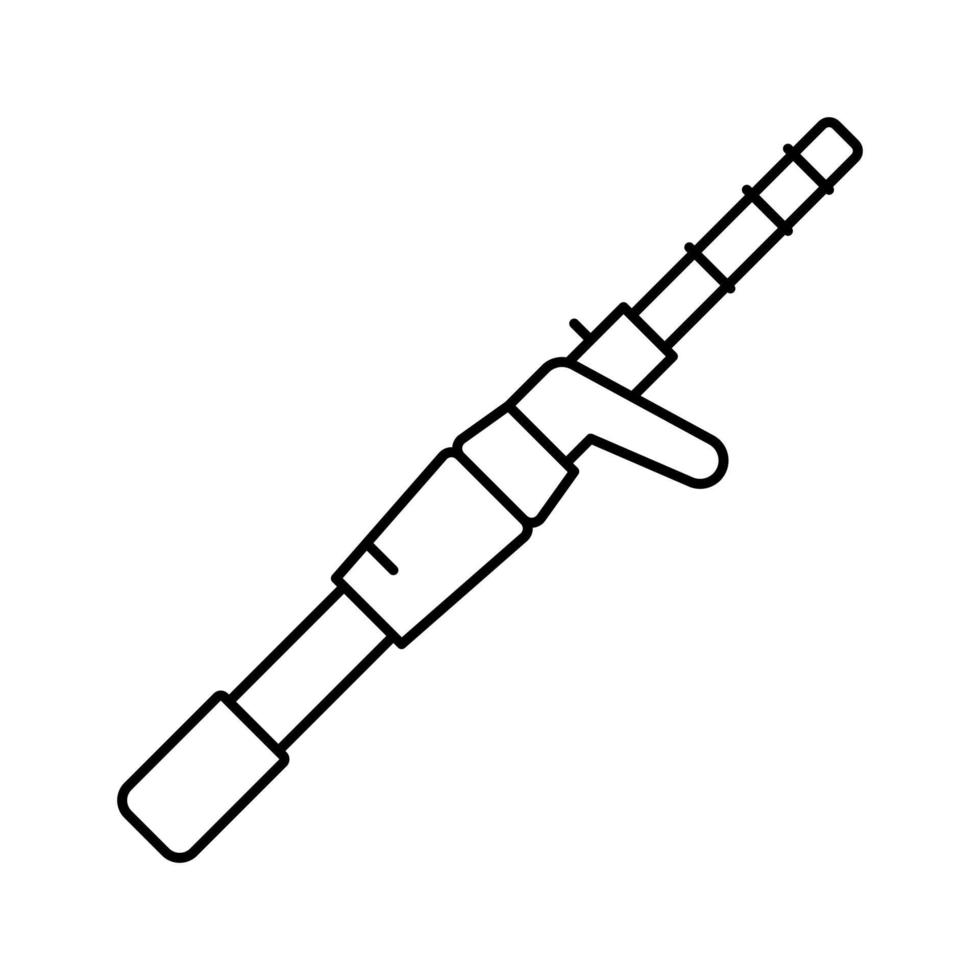 illustration vectorielle d'icône de ligne de tiges de coulée vecteur