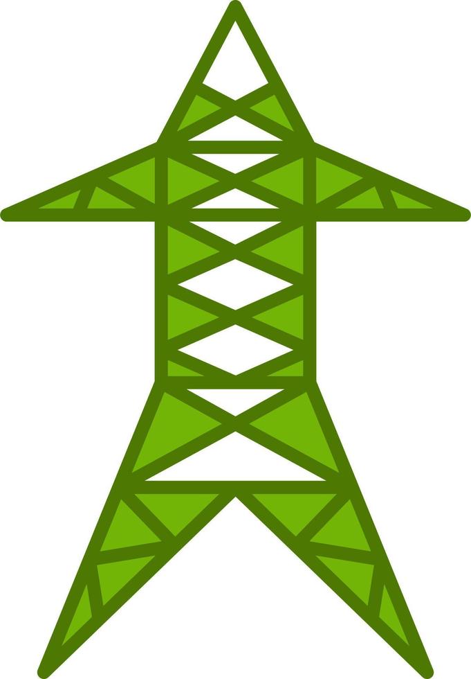 icône de vecteur de tour électrique