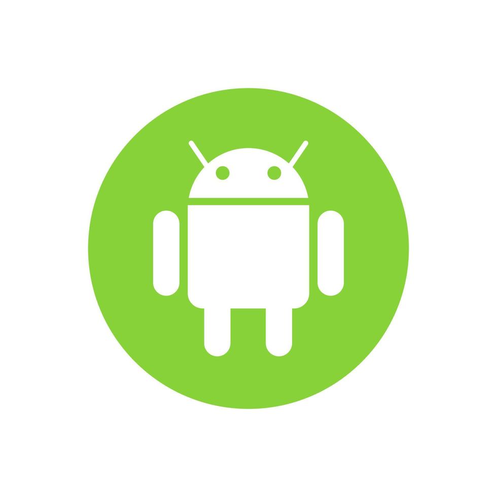 Android logo vecteur, Android icône gratuit vecteur