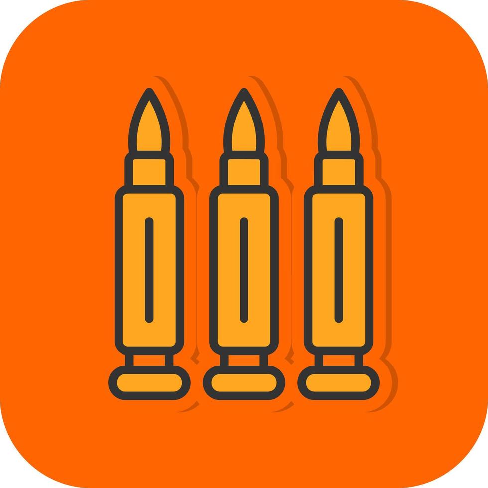 icône de vecteur de munitions