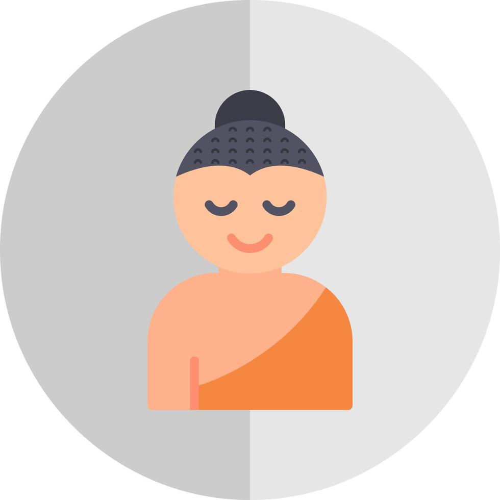 icône de vecteur de bouddha