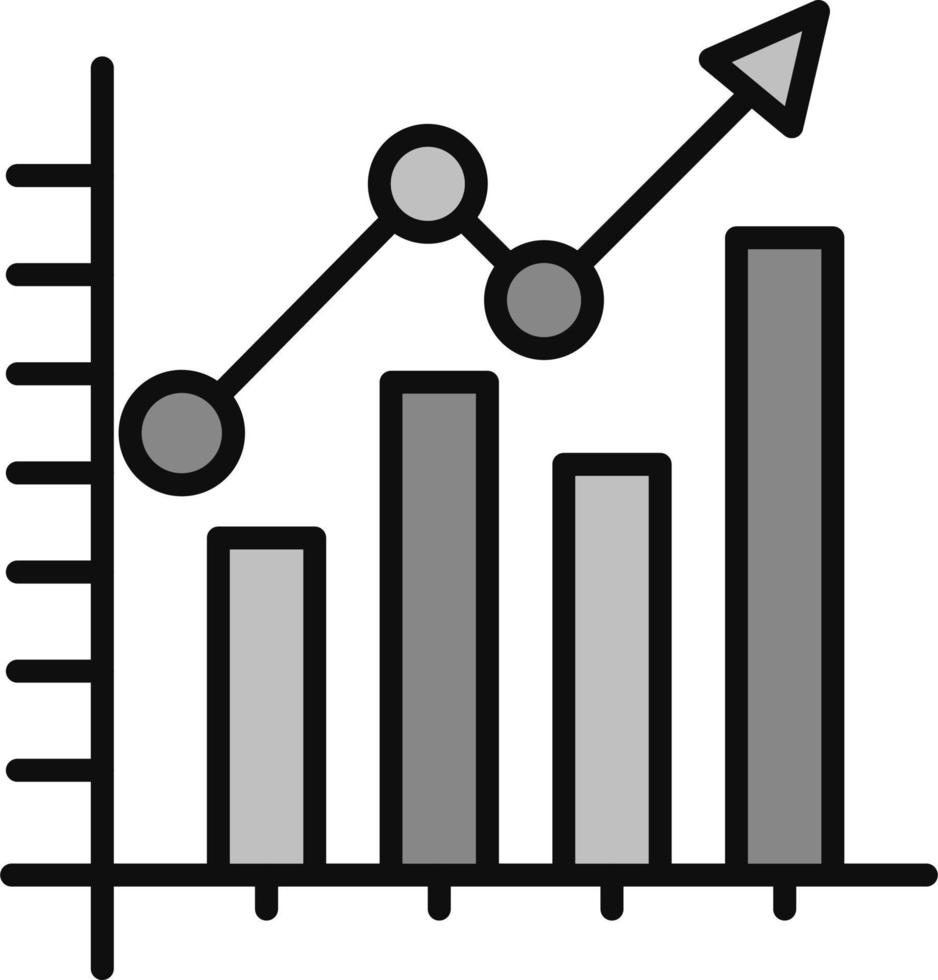 icône de vecteur de graphique à barres