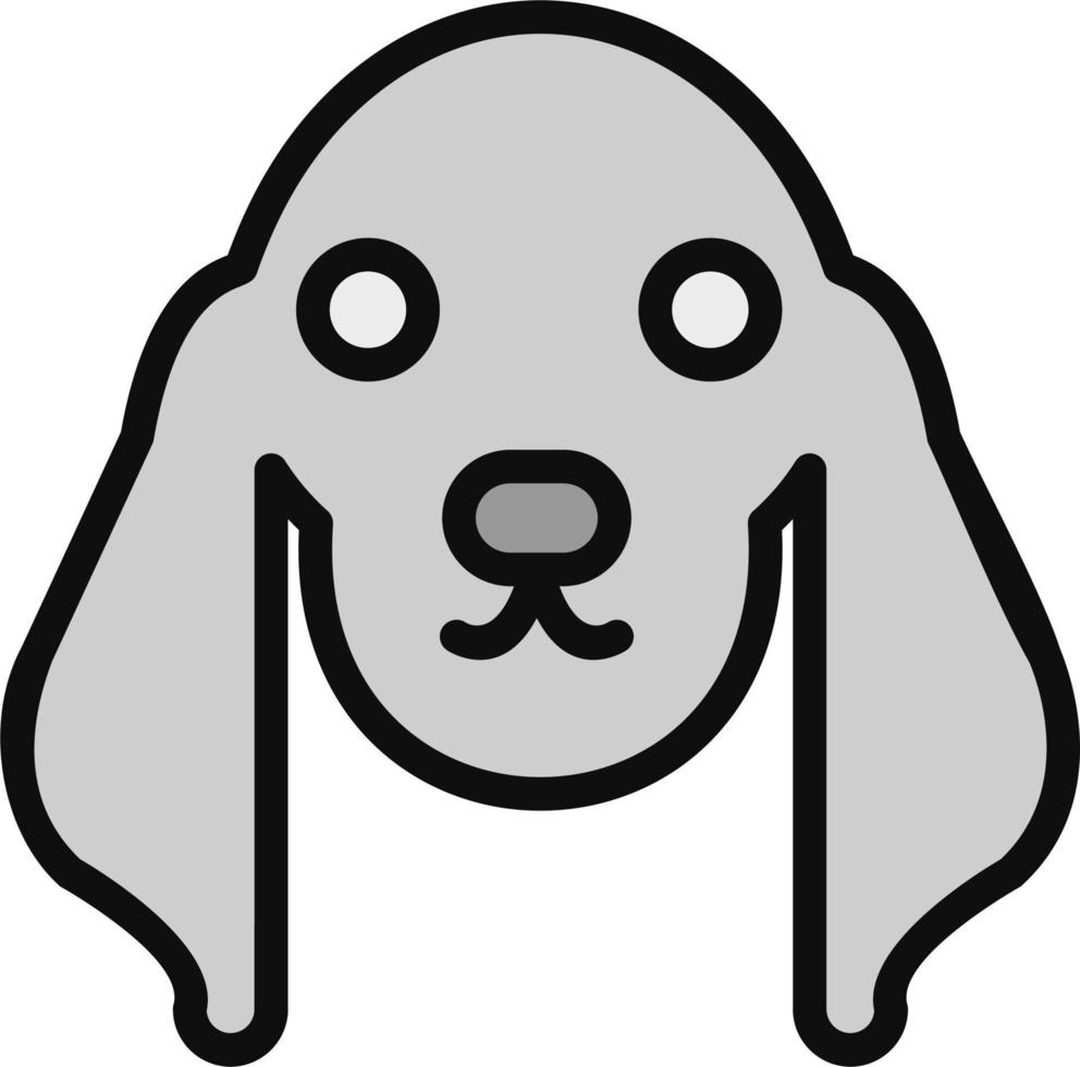icône de vecteur de chien