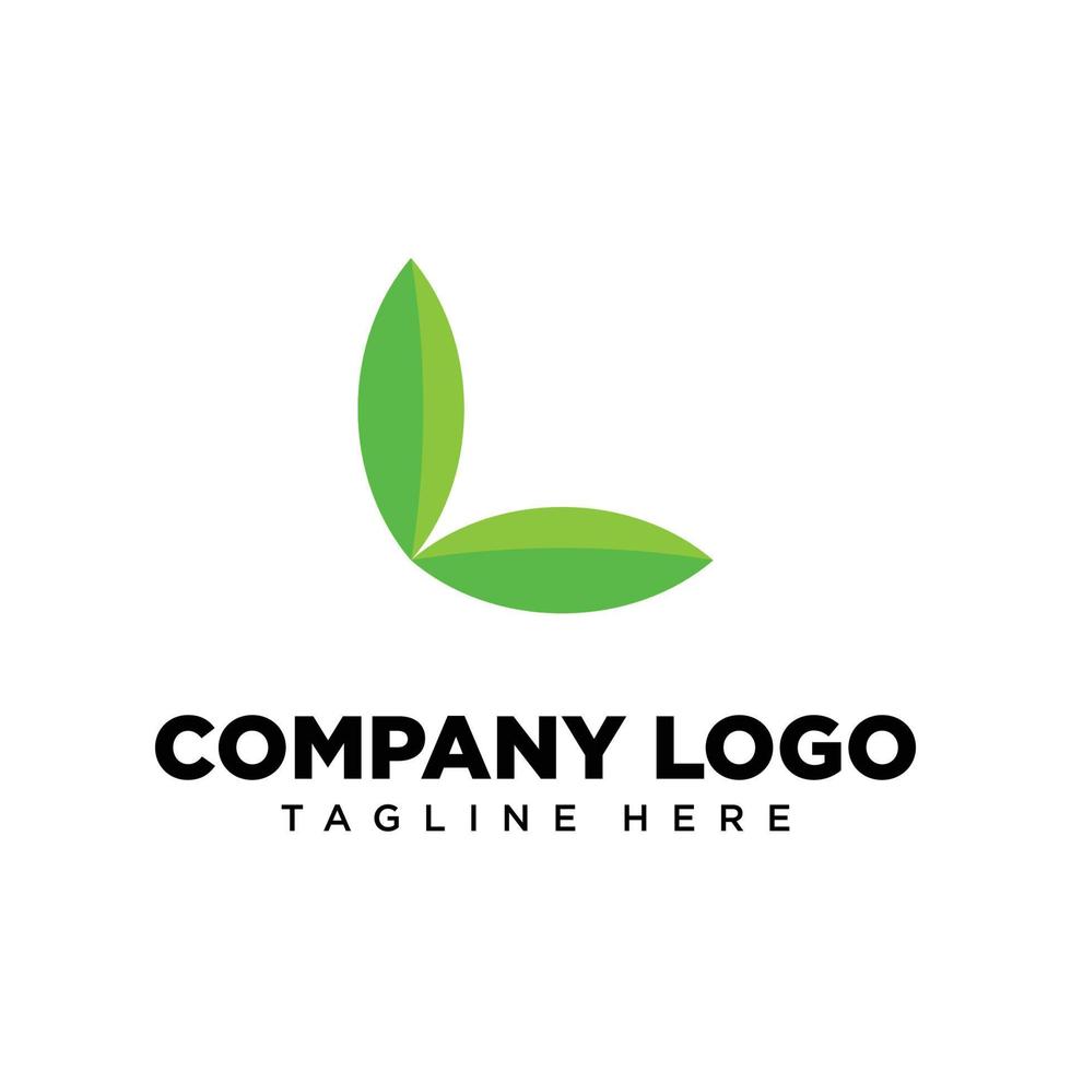 lettre de conception de logo l adaptée à l'entreprise, à la communauté, aux logos personnels, aux logos de marque vecteur