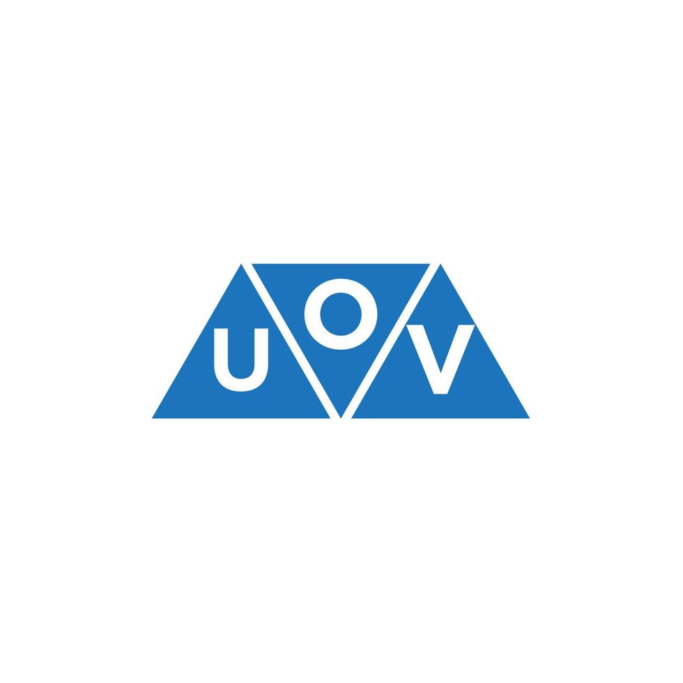 ouv abstrait initiale logo conception sur blanc Contexte. ouv Créatif initiales lettre logo concept. vecteur
