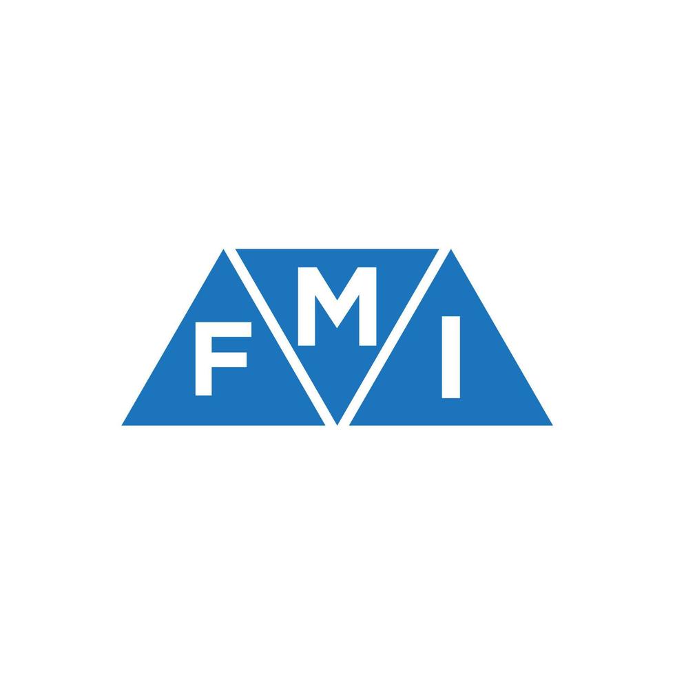 IFM abstrait initiale logo conception sur blanc Contexte. IFM Créatif initiales lettre logo concept. vecteur