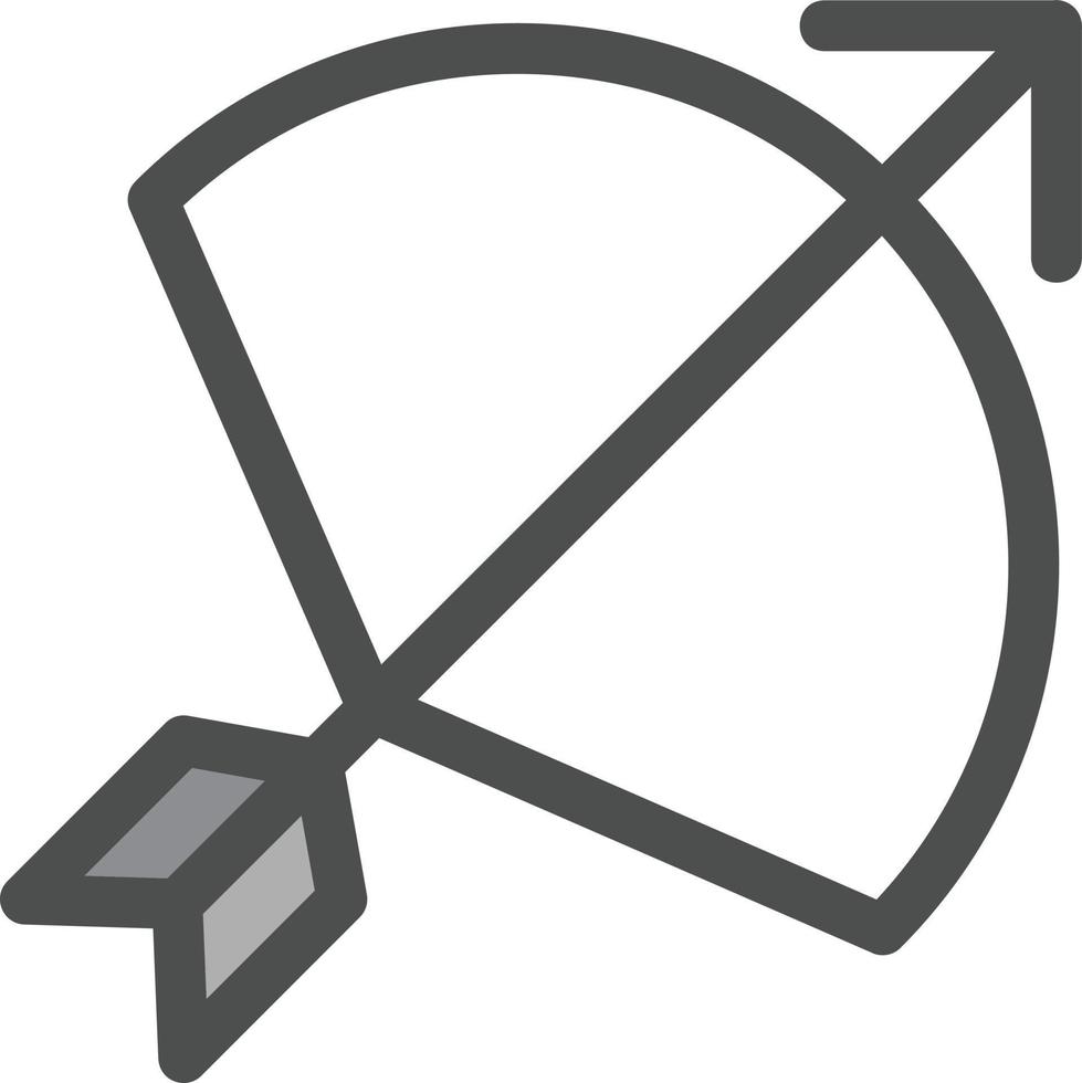 conception d'icône vecteur flèche arc