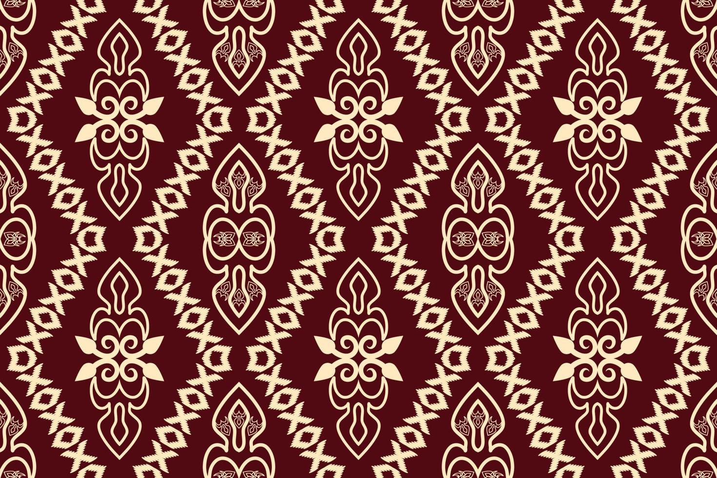 motif d'art traditionnel oriental ethnique géométrique.figure style de broderie tribale.design pour l'origine ethnique, papier peint, vêtements, emballage, tissu, élément, sarong, illustration vectorielle. vecteur