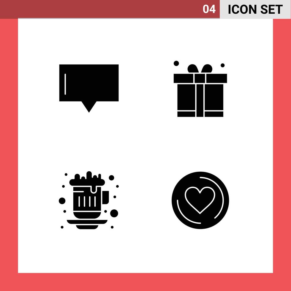 Stock vecteur icône pack de ligne panneaux et symboles pour bulle chaud thé cadeau les pères journée cœur modifiable vecteur conception éléments