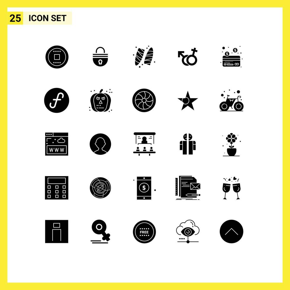 25 Créatif Icônes moderne panneaux et symboles de carte Masculin s'identifier symbole surfant modifiable vecteur conception éléments