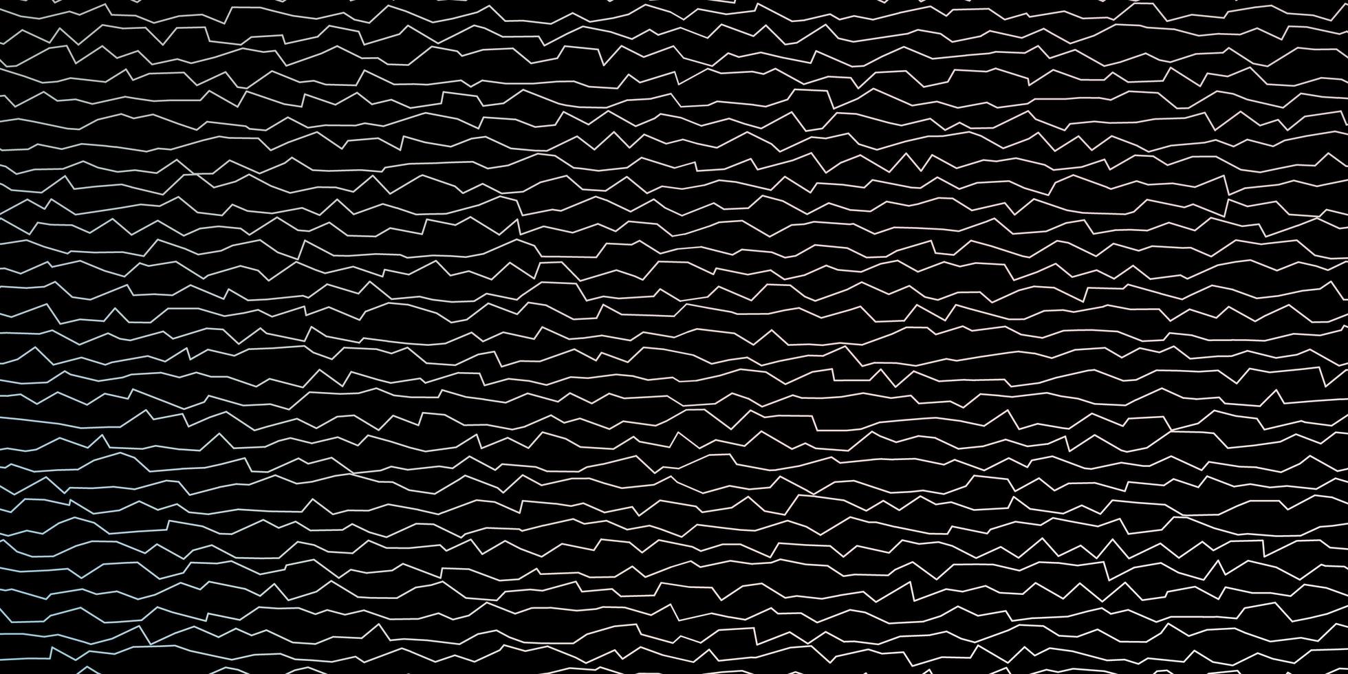 motif noir et blanc avec des lignes ondulées vecteur