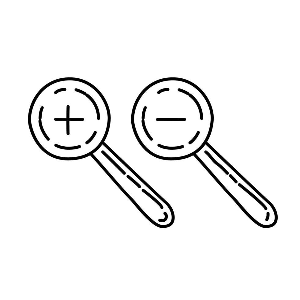 icône line-1zoom. style d'icône de contour dessiné à la main ou noir doodle vecteur