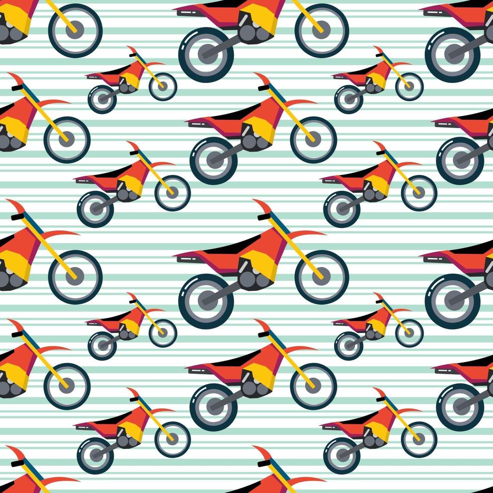 illustration vectorielle de piste moto transparente motif vecteur