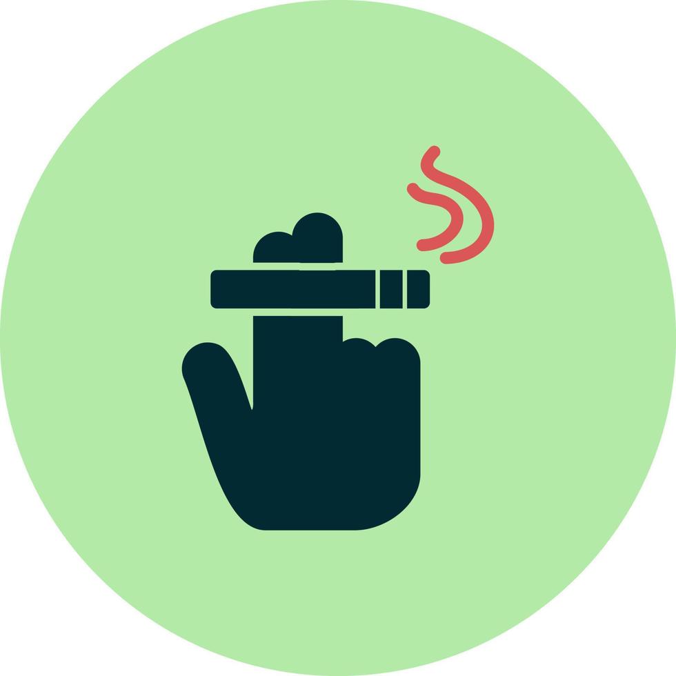 icône de vecteur de cigarette