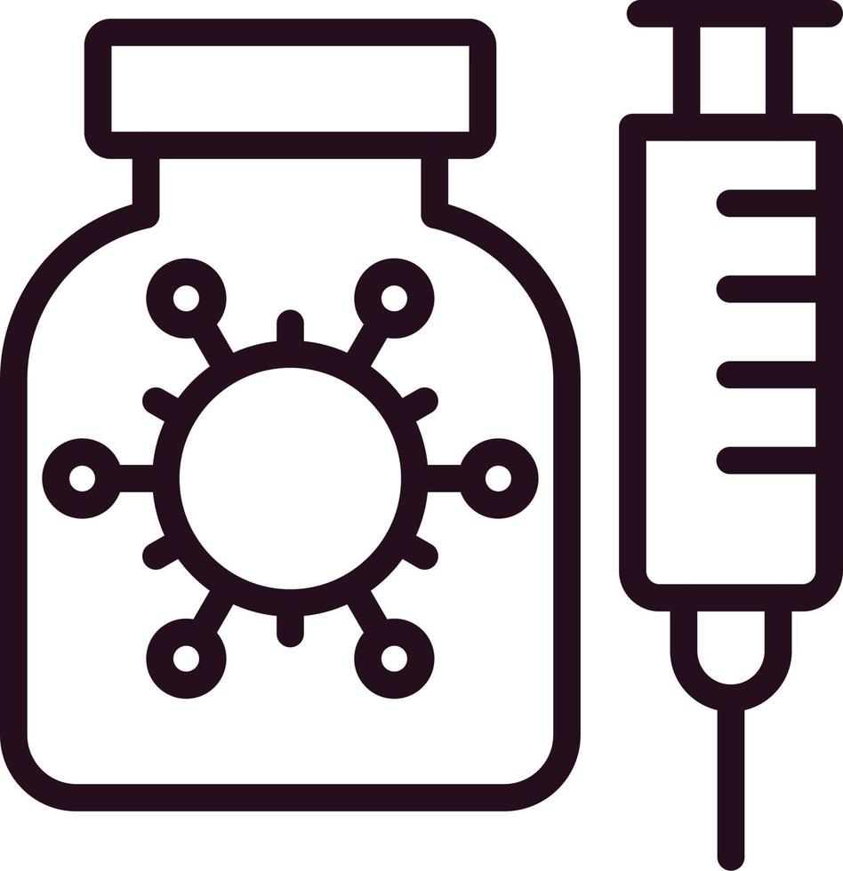 icône de vecteur d'injection