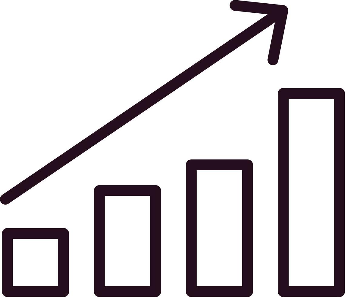 icône de vecteur de croissance