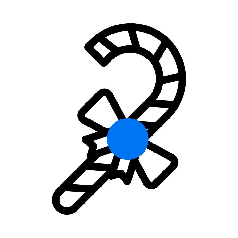 bonbons icône bichromie bleu style Valentin illustration vecteur élément et symbole parfait.