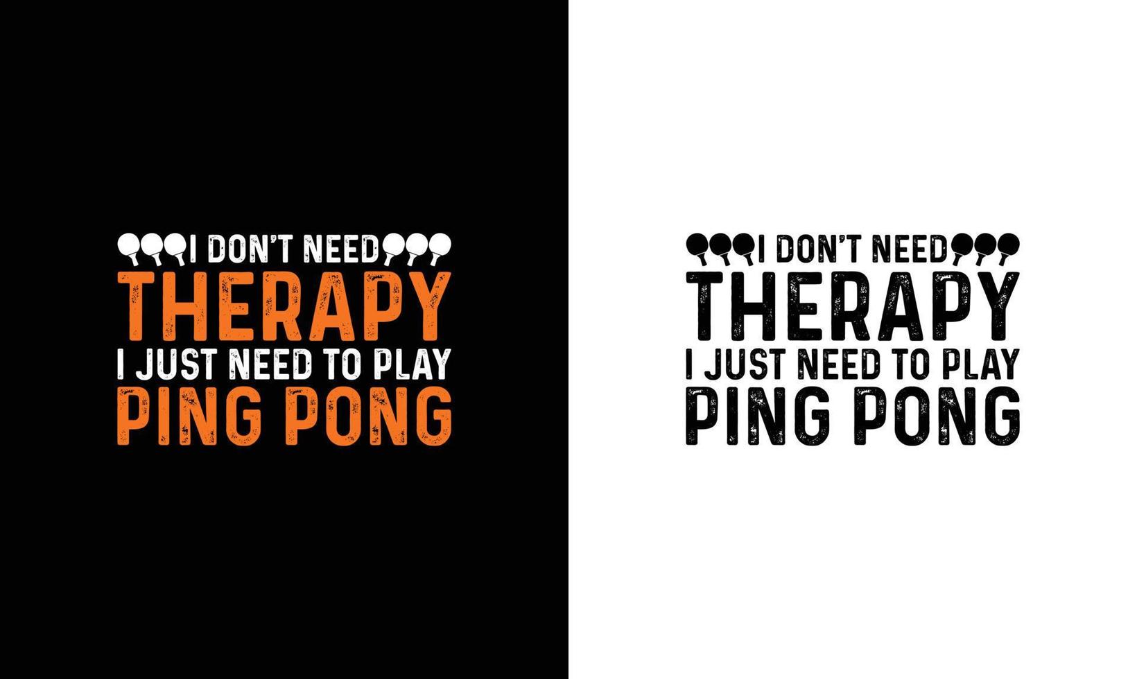 ping pong table tennis citation t chemise conception, typographie vecteur