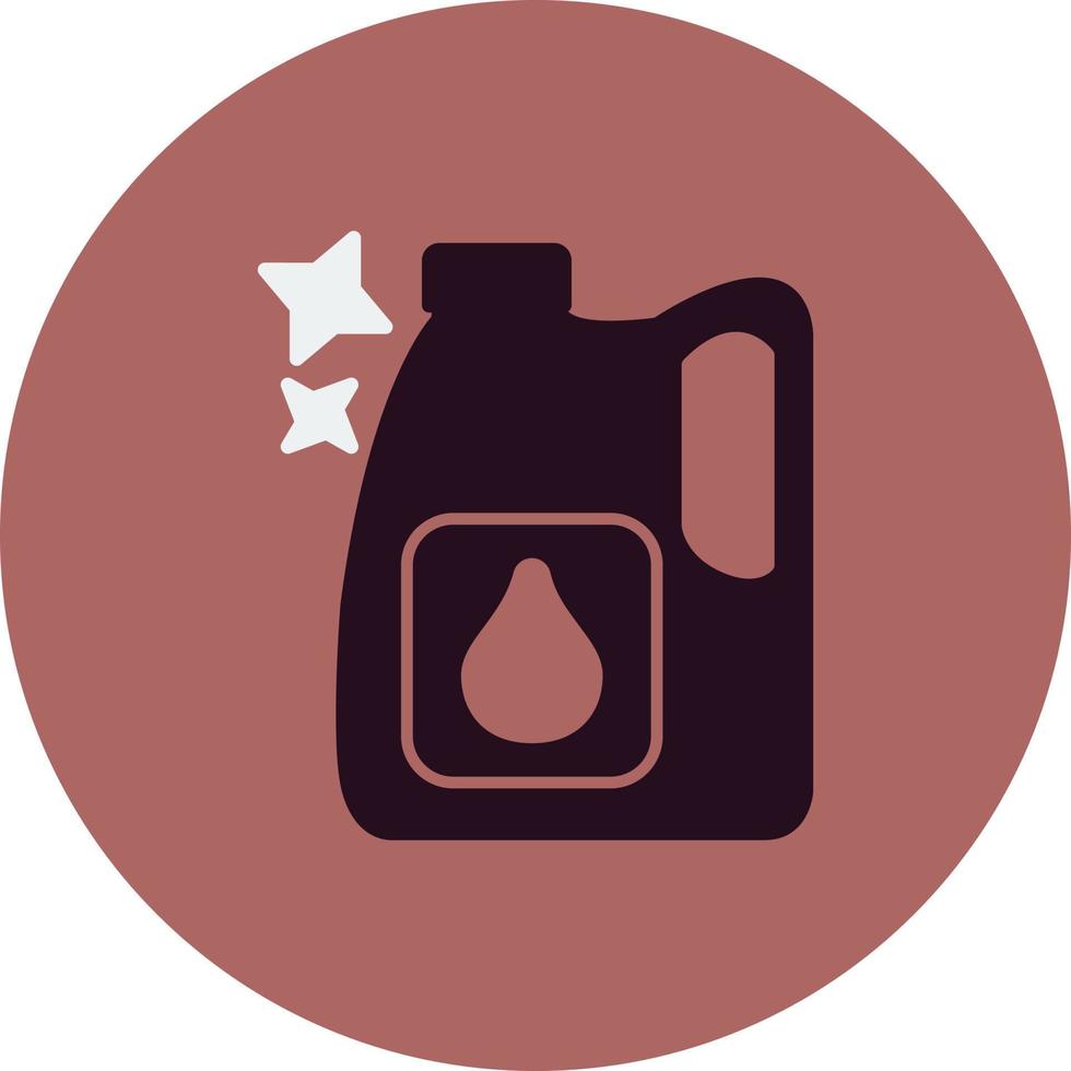 icône de vecteur de bouteille d'huile