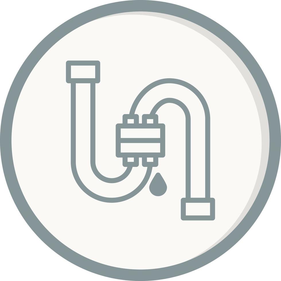icône de vecteur de fuite d'eau