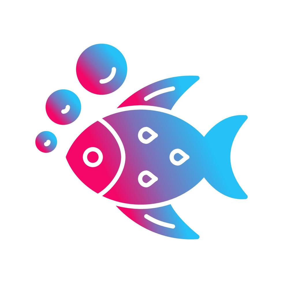icône de vecteur de poisson
