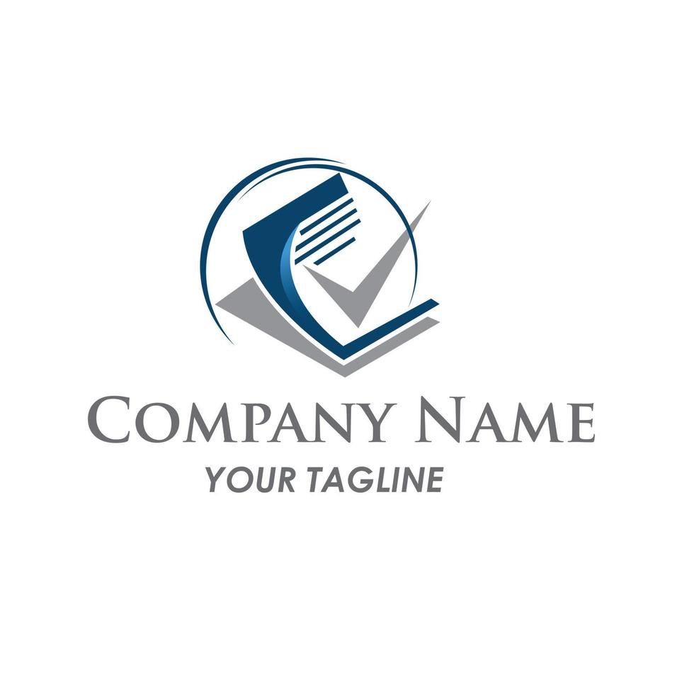 affaires la finance logo - vecteur concept illustration. affaires économique logo