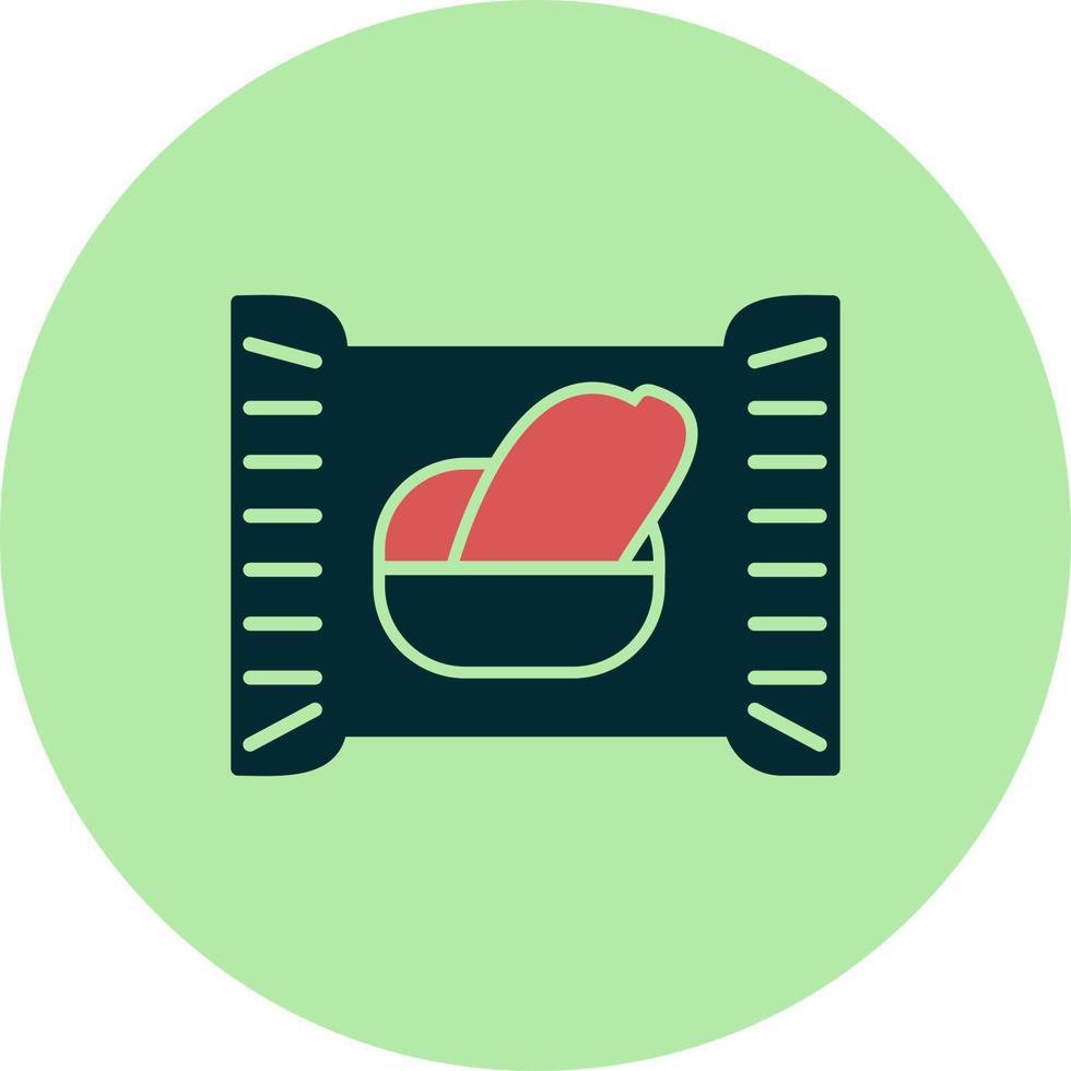 icône de vecteur de lingettes démaquillantes