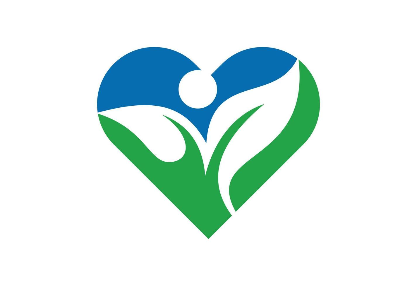 moderne médical et santé se soucier centre ayurvédique logo conception, vecteur illustration