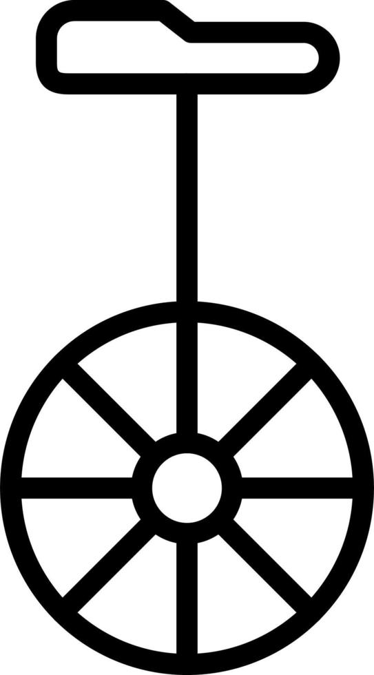 monocycle vecteur icône