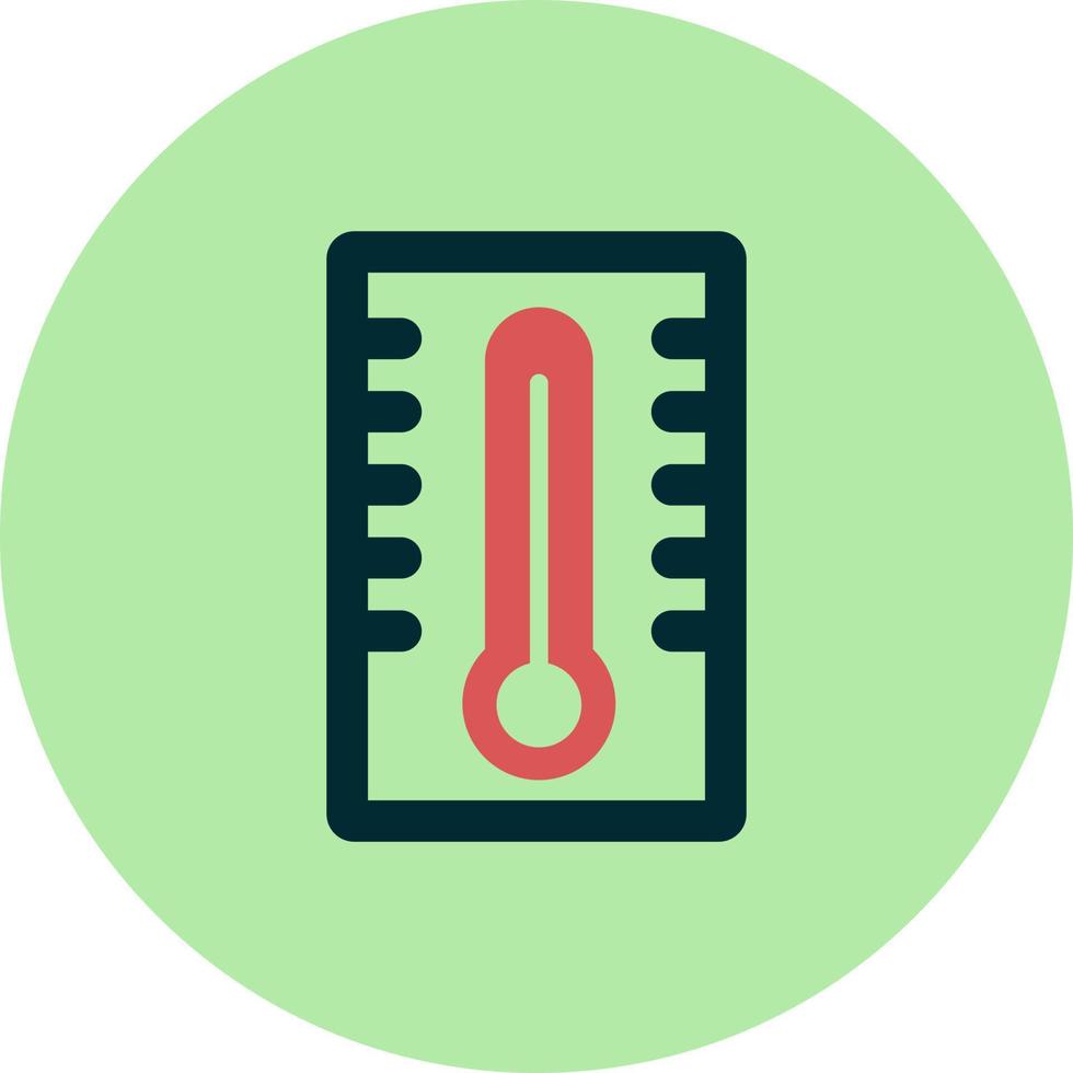 icône de vecteur de thermomètre