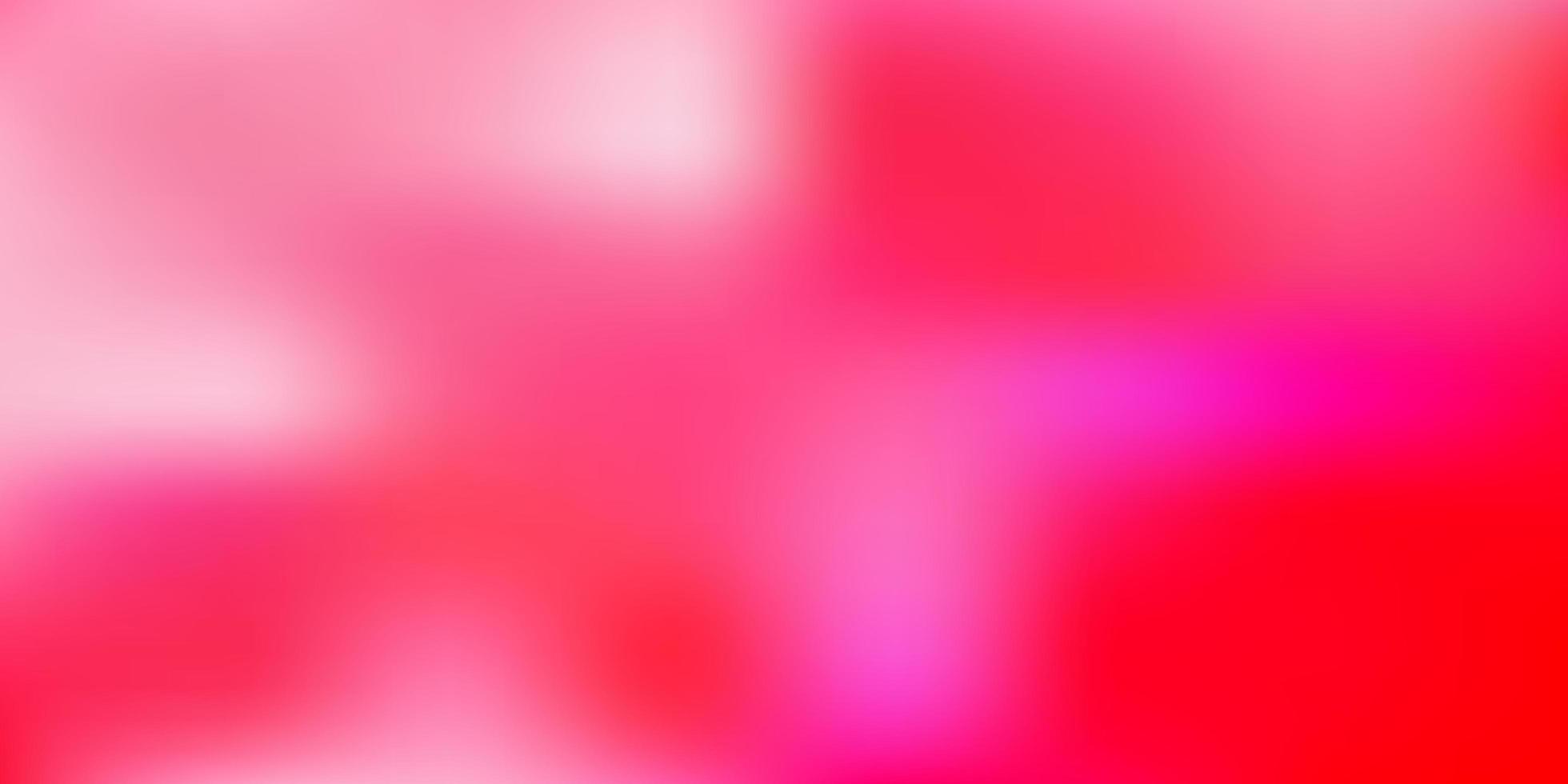 motif de flou abstrait vecteur rose clair.