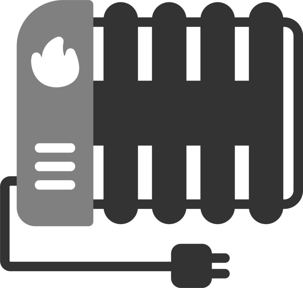 icône de vecteur de radiateur