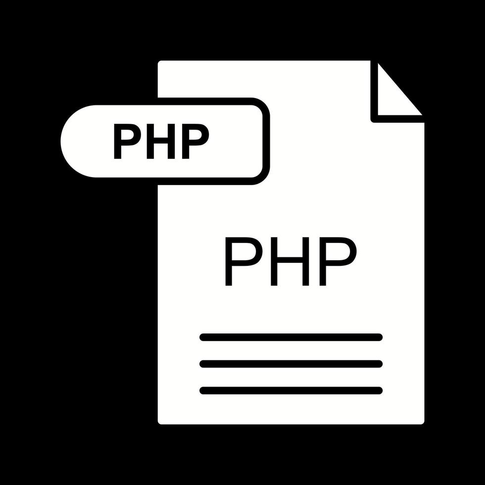 icône de vecteur php