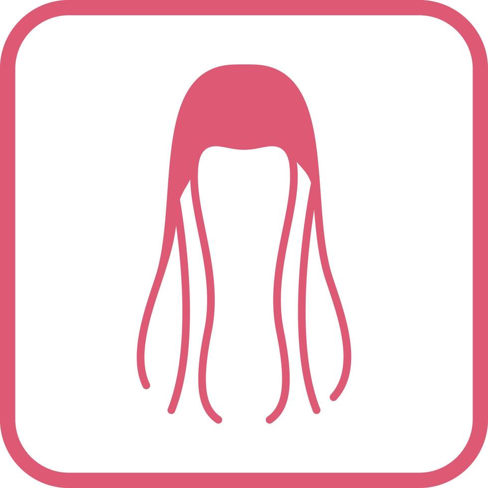 icône de vecteur de cheveux