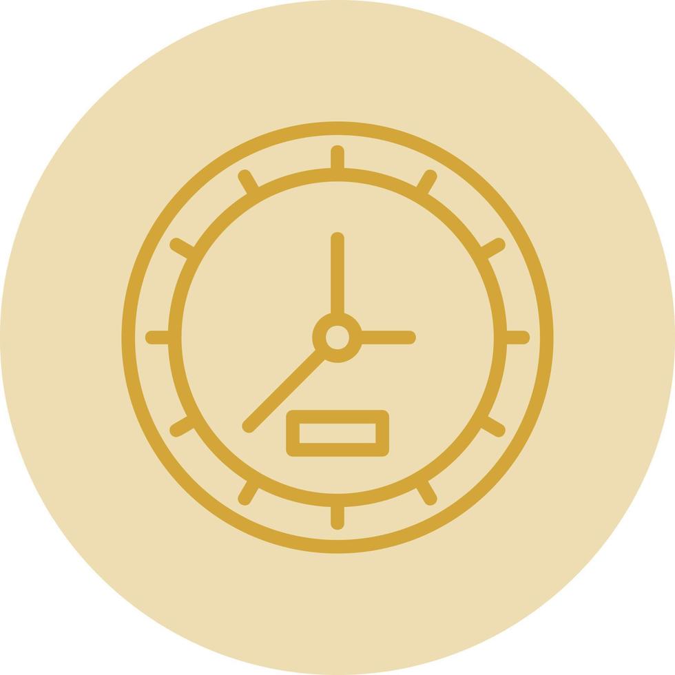 conception d'icône de vecteur d'horloge