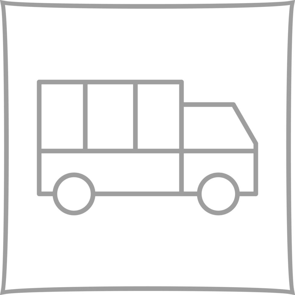 icône de vecteur de camion