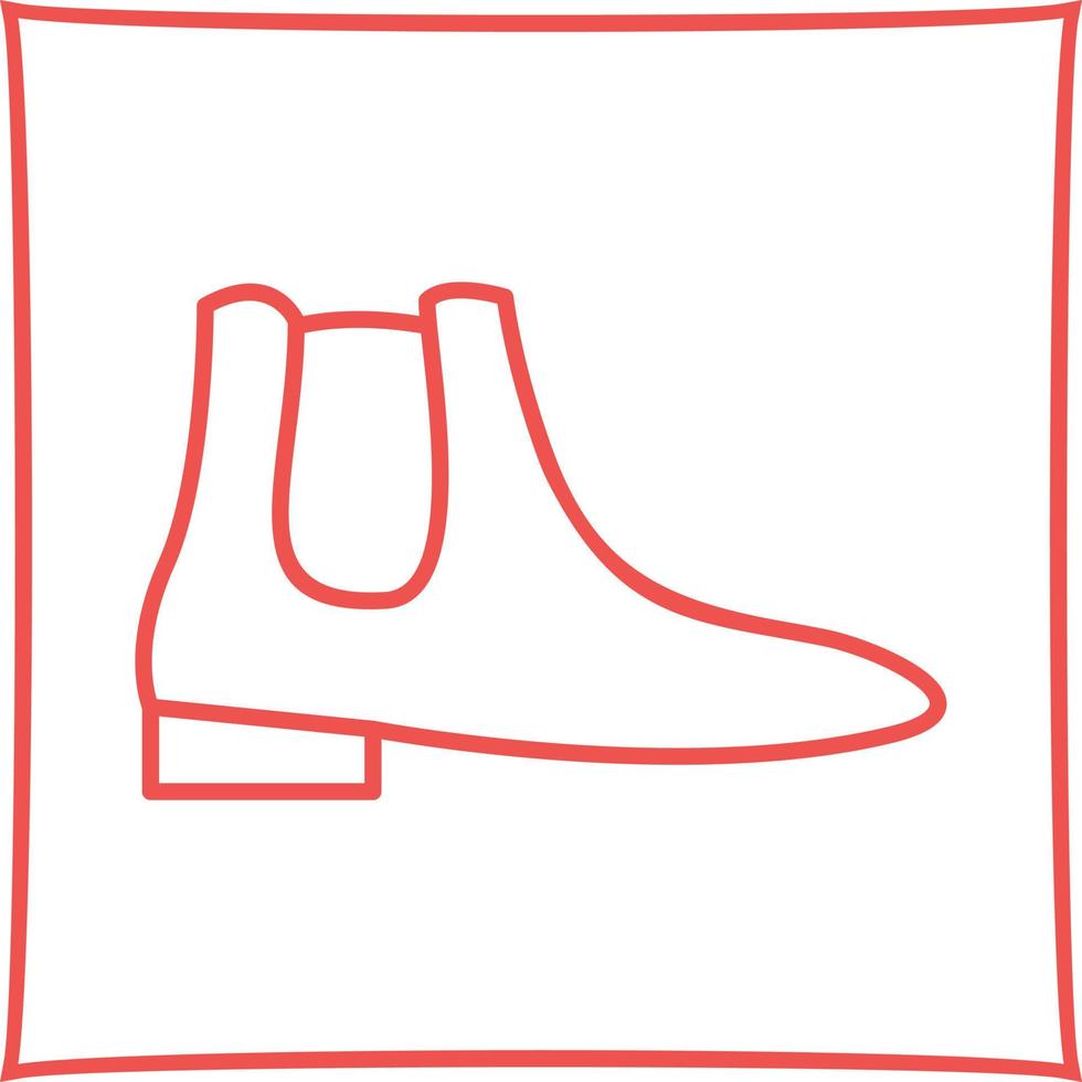 icône de vecteur de bottes pour hommes