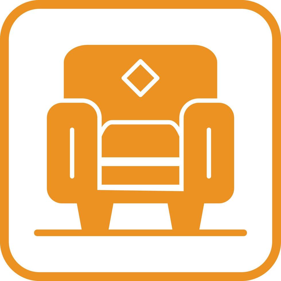 icône de vecteur de fauteuil