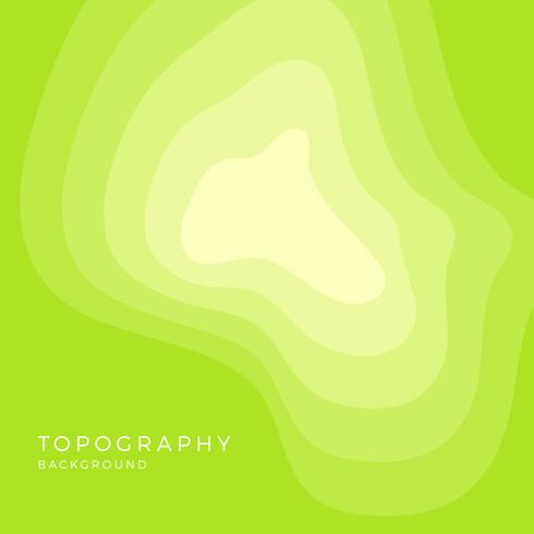 Topographie plane Vector Background