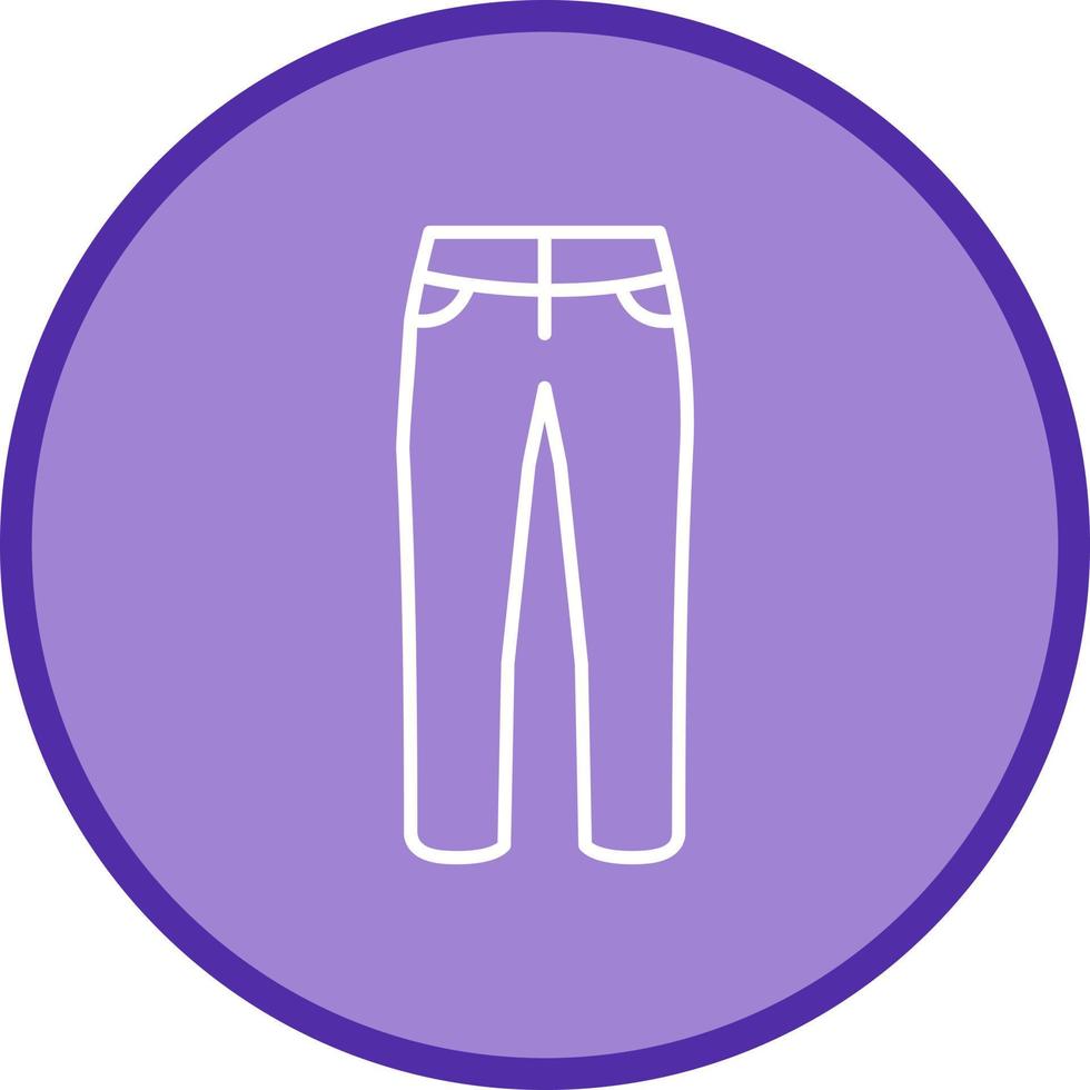 icône de vecteur de pantalon