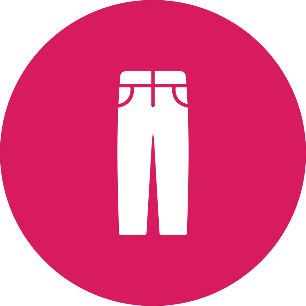 icône de vecteur de pantalons pour hommes