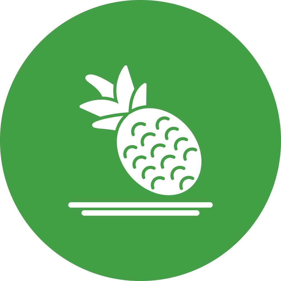 icône de vecteur d'ananas