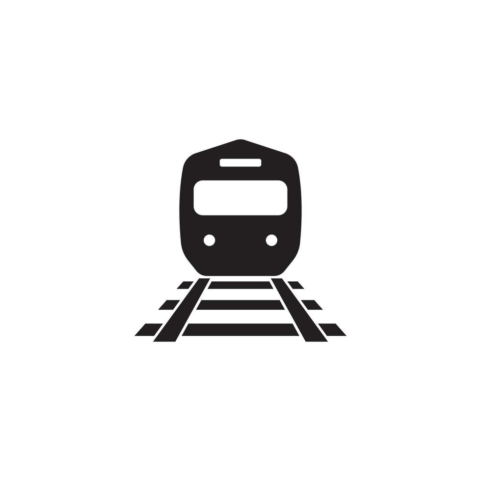 train logo concept icône illustration vecteur