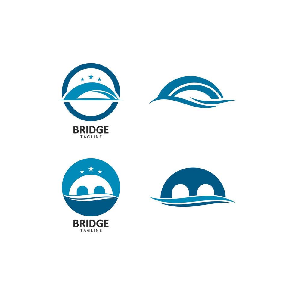 pont logo modèle vecteur icône illustration