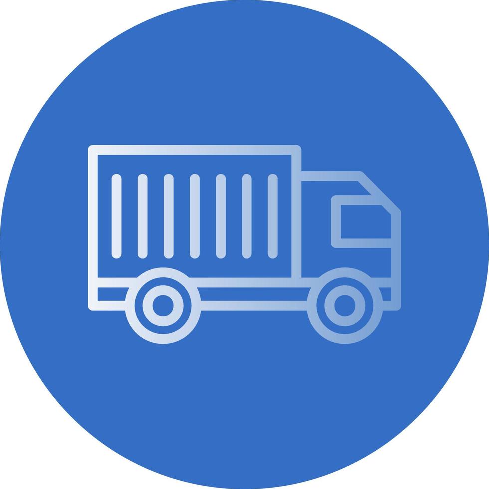 conception d'icône de vecteur de camion de fret
